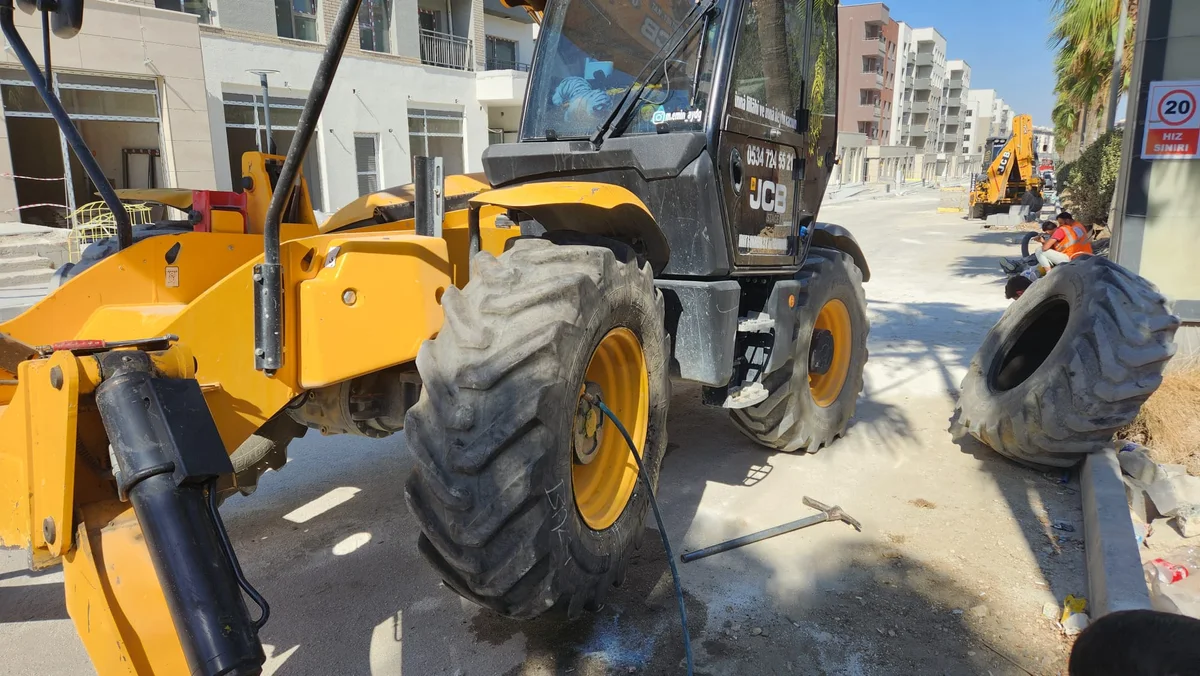 Beko Loder Ön Tekerlek Yerinde Değişimi